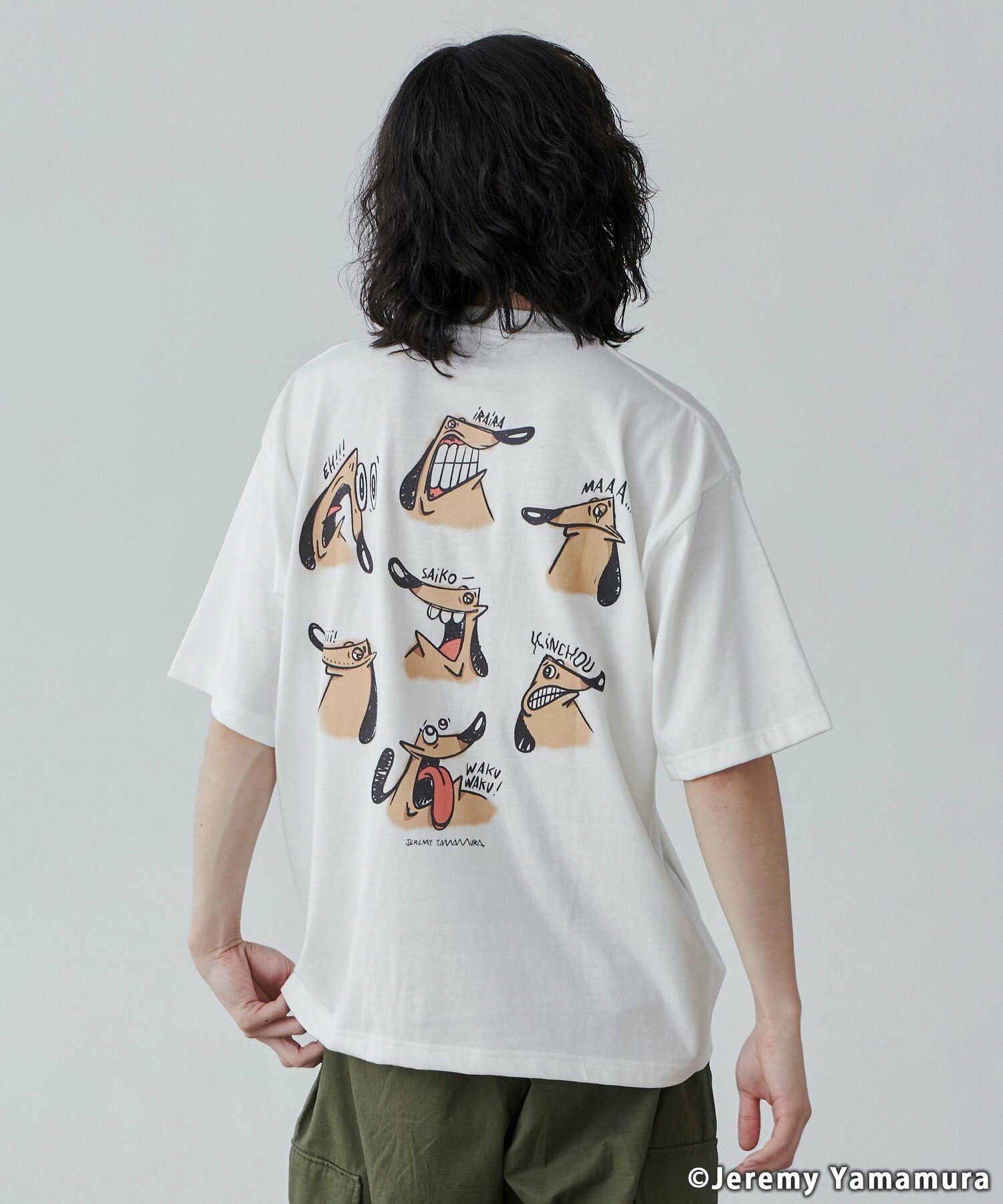 Jeremy Yamamura*コーエン グラフィックプリントTシャツ